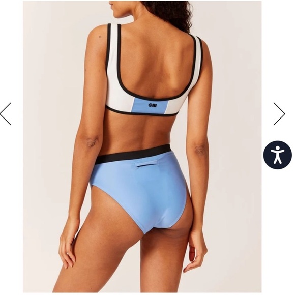 Solid and Striped Women Bikini Top The Charlie TOP L New $88.00 - Picture 3 of 6